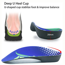 Charger l&#39;image dans la galerie, Orthotic Inserts 3/4 Length - Free Shipping on Orders Over $30