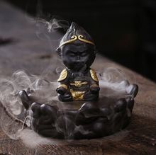 Cargar imagen en el visor de la galería, The Great Sage Equalling Heaven Sandalwood Incense Burner