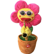 Cargar imagen en el visor de la galería, Saxophone Dancing and Singing Sunflower, Toys for Kids