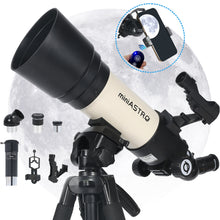 Load image into Gallery viewer, 80 x 400 Refractor telescope for Serious Astronomy Starters