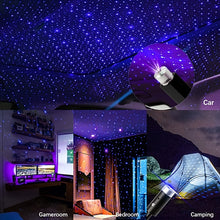 Carica l&#39;immagine nel visualizzatore di Gallery, Romantic LED Starry Sky Night Light, 1pcs