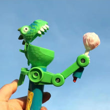 Load image into Gallery viewer, Tricky Toy Robot Dinosaur Lollipop