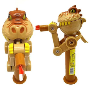 Tricky Toy Robot Dinosaur Lollipop