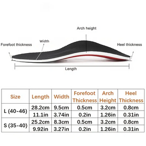 High Elastic EVA Arch Support - Free Shipping on Orders Over $30