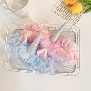 Rainbow Unicorn Wash Face Hair Holder