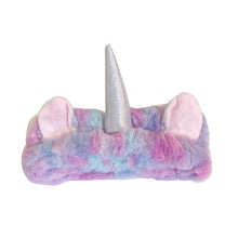 Load image into Gallery viewer, Rainbow Unicorn Wash Face Hair Holder